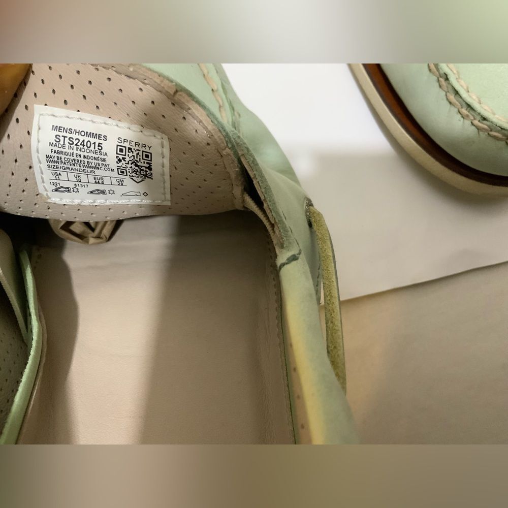 Sperry Top-Sider Gold Cup Authentic Original Boat Shoes Size 11 in green - Picture 11 of 11